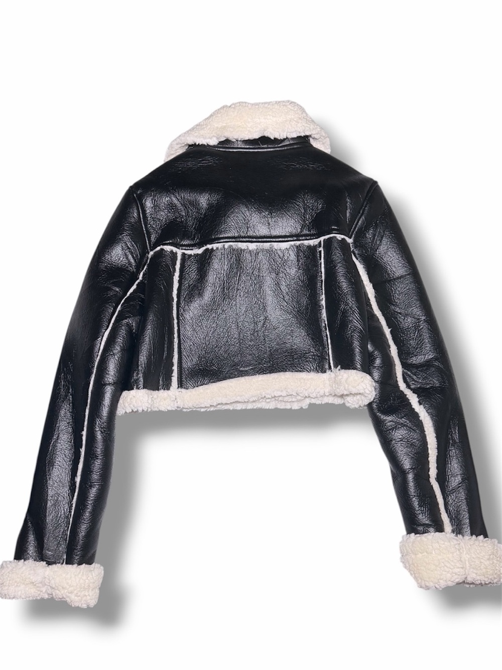 Thats So Fetch Cody Faux Leather Jacket- 6 - Picture 4 of 11